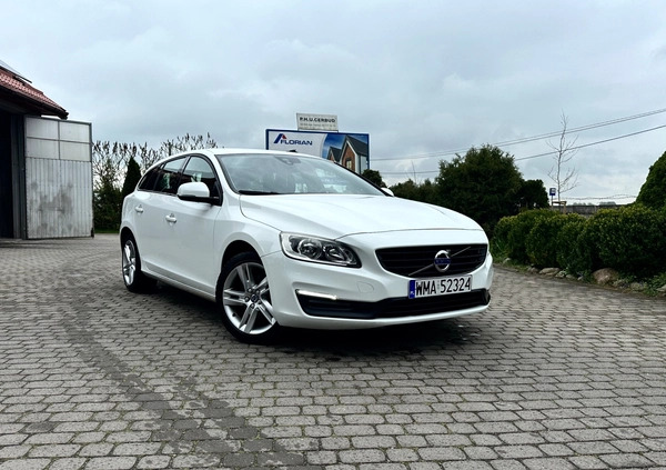 Volvo V60 cena 45400 przebieg: 195222, rok produkcji 2016 z Ostrołęka małe 121
